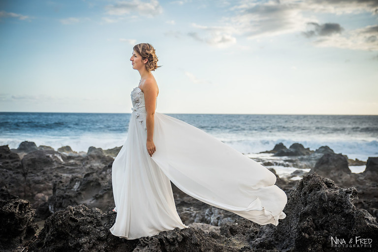 mariée M&C trash the dress