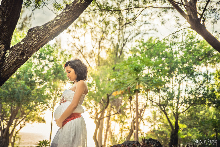 photo grossesse Sylvaine Grand Anse 974