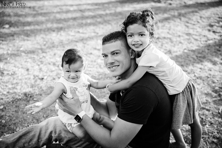 famille Fontaine père et filles