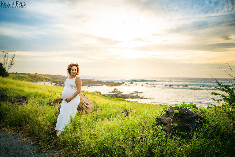 femme enceinte Réunion anais