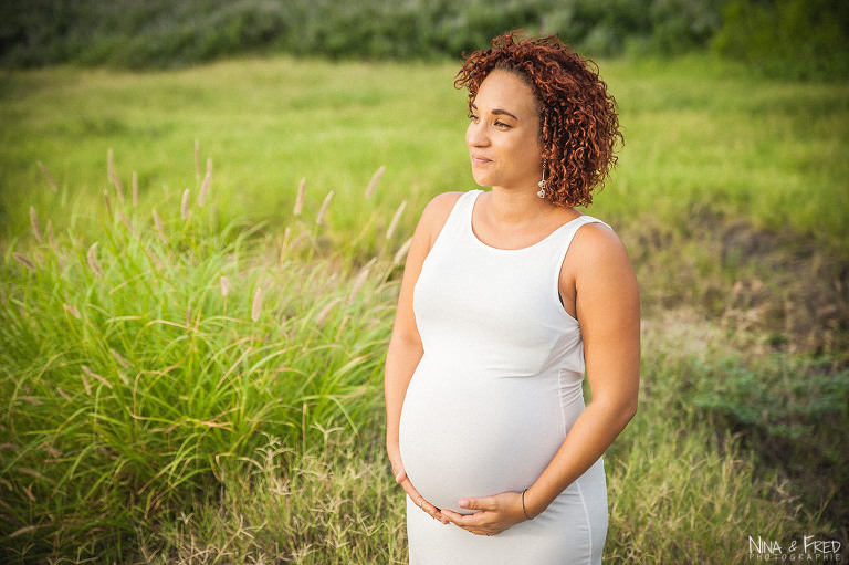 femme enceinte île de la Réunion anais