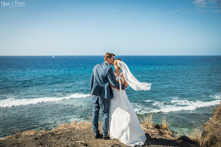 photo de mariage île de la Réunion M&B