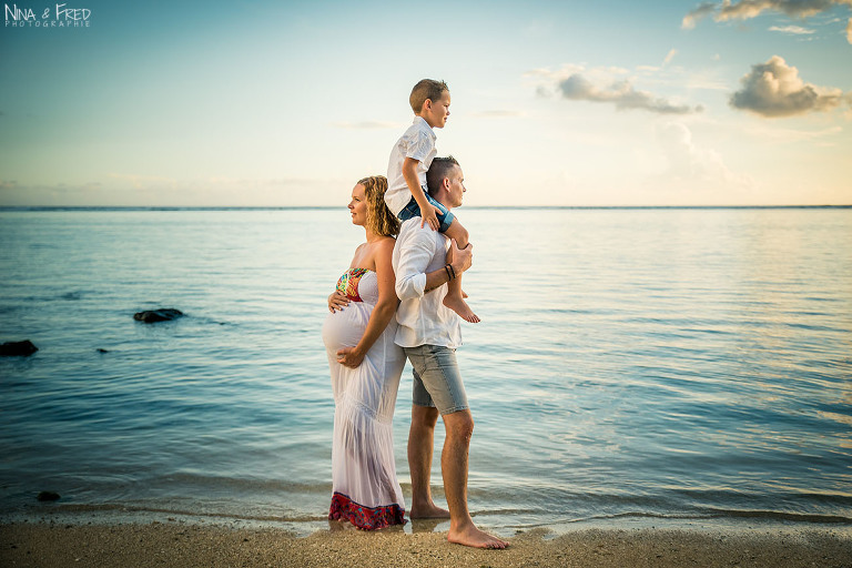 séance photo grossesse 974 Amandine