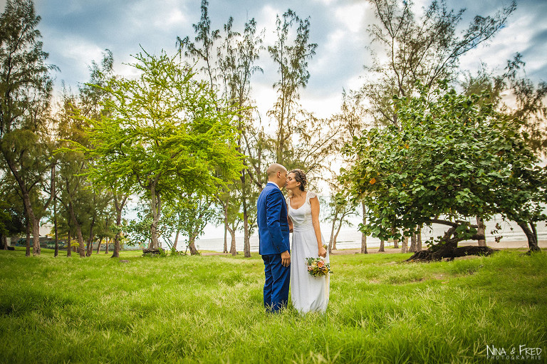 photo des mariés Aurélie et Yohann