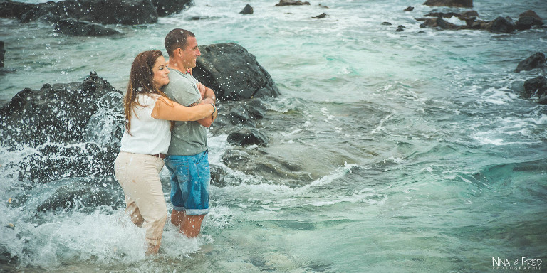 shooting photo en famille Réunion Lac