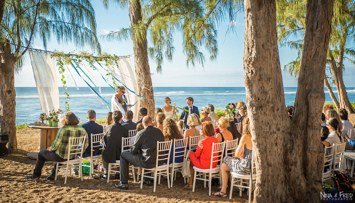 cérémonie de mariage à la plage K&M