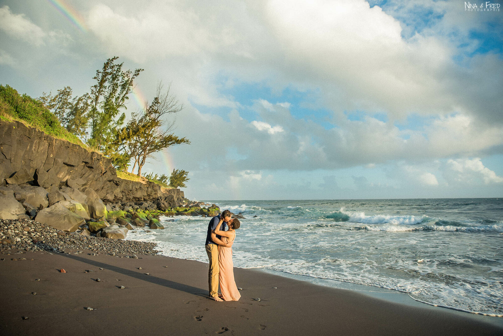 photographie couple Réunion C&J