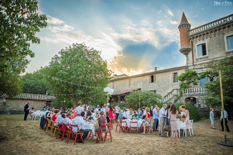 mariage chateau villarel L&S