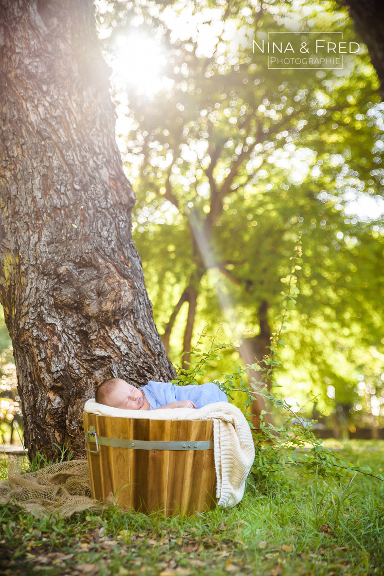 photo de bébé en extérieur