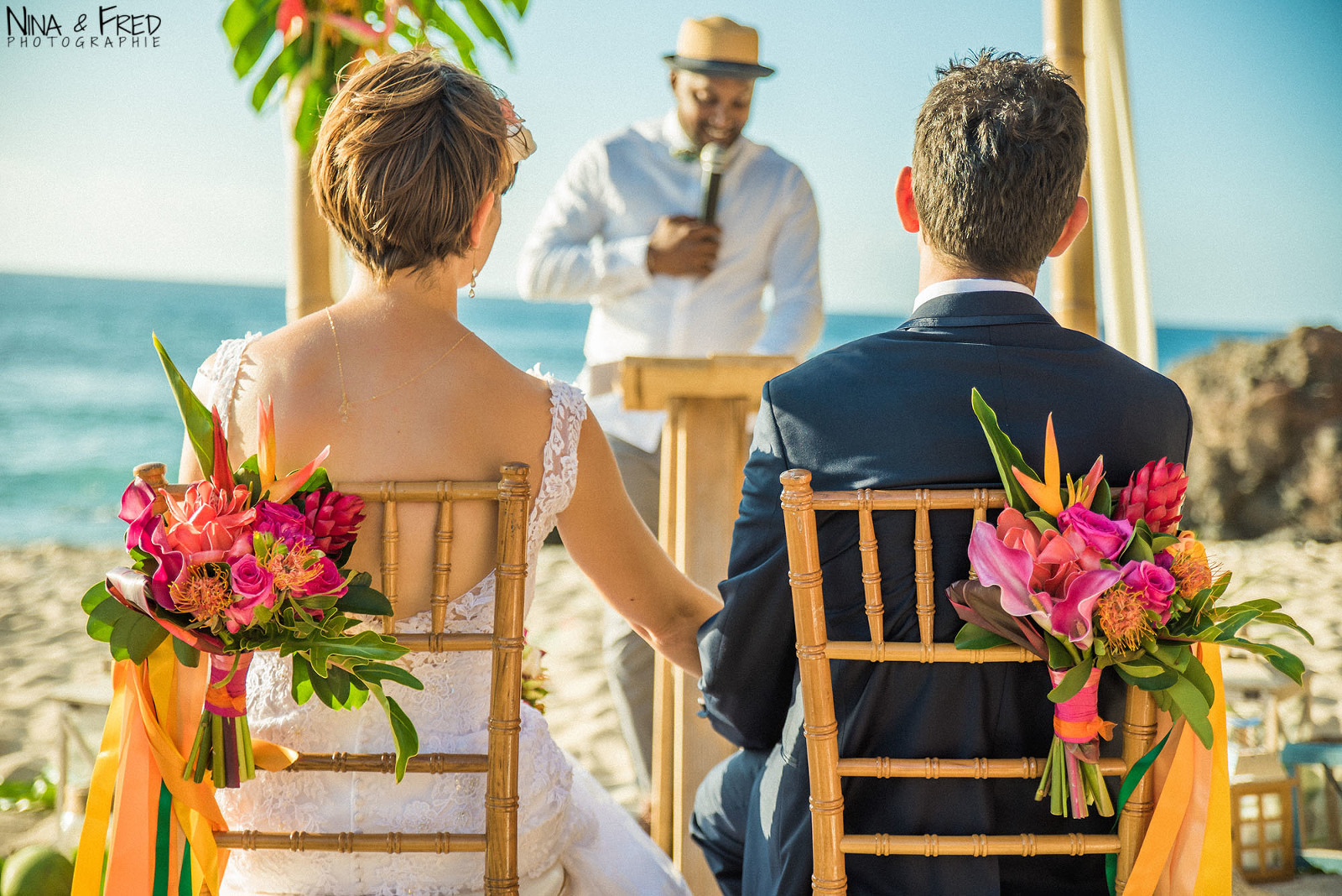 photographie du mariage de L&F 974
