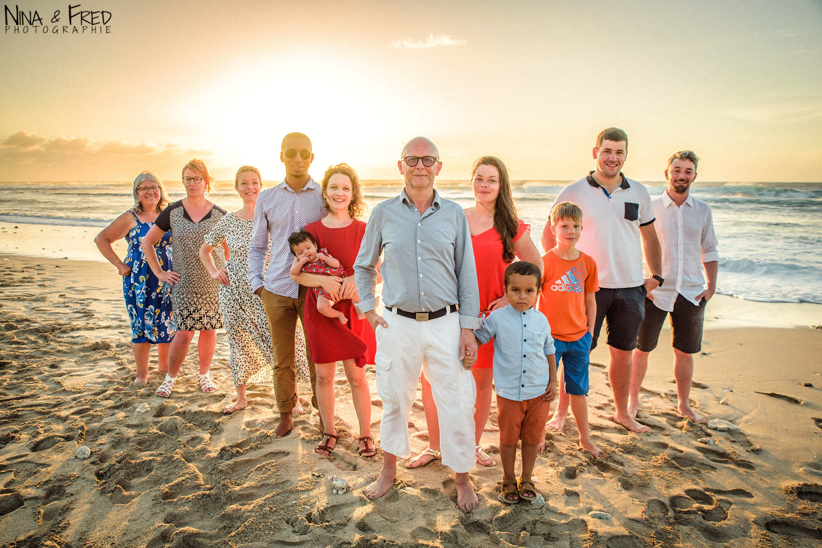 photo plage famille 974 Pauline