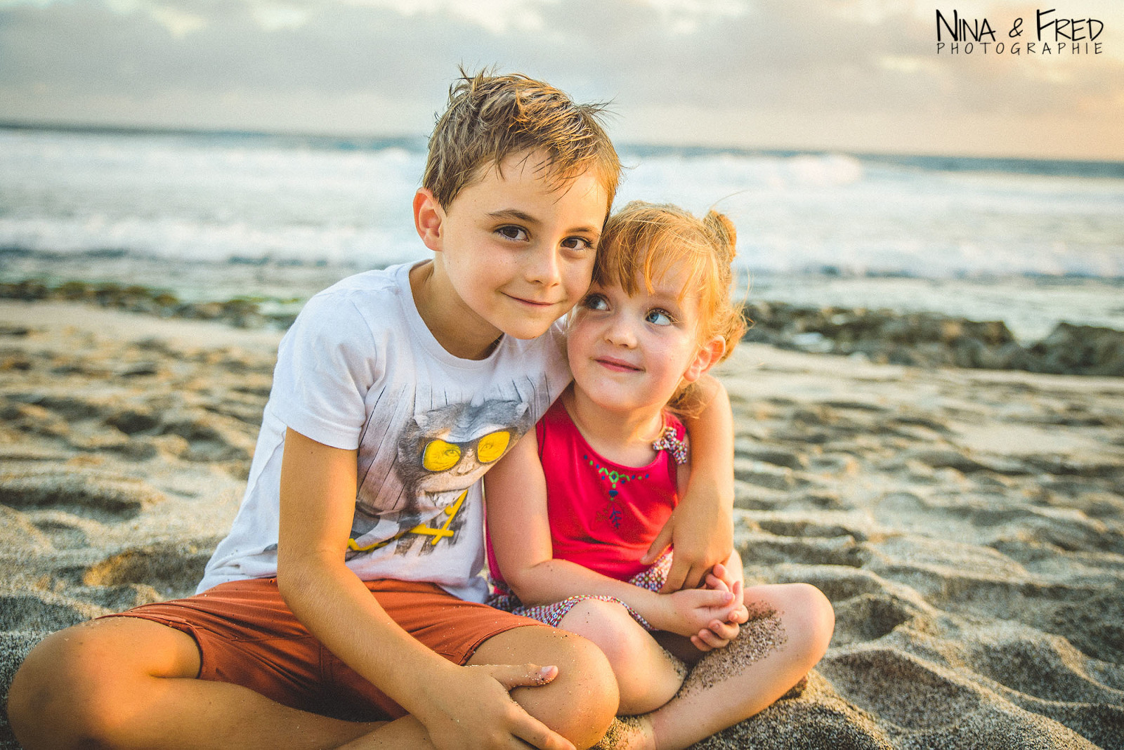 enfants sur la plage