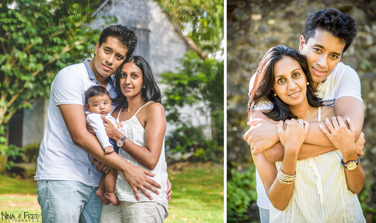 séance photo en famille à la Réunion Dj