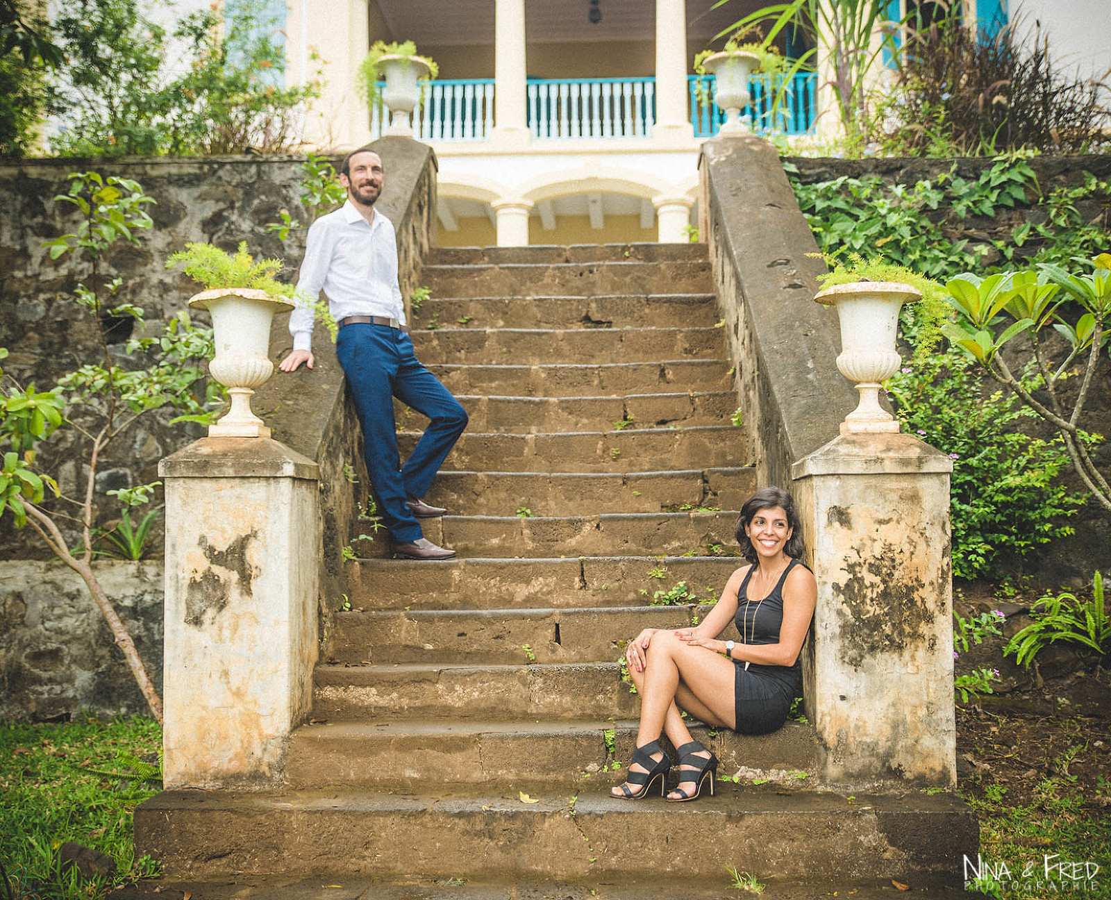 séance photo en amoureux à la Réunion S&L