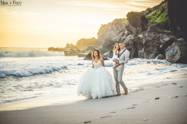 trash the dress mariage famille Réunion Vanessa