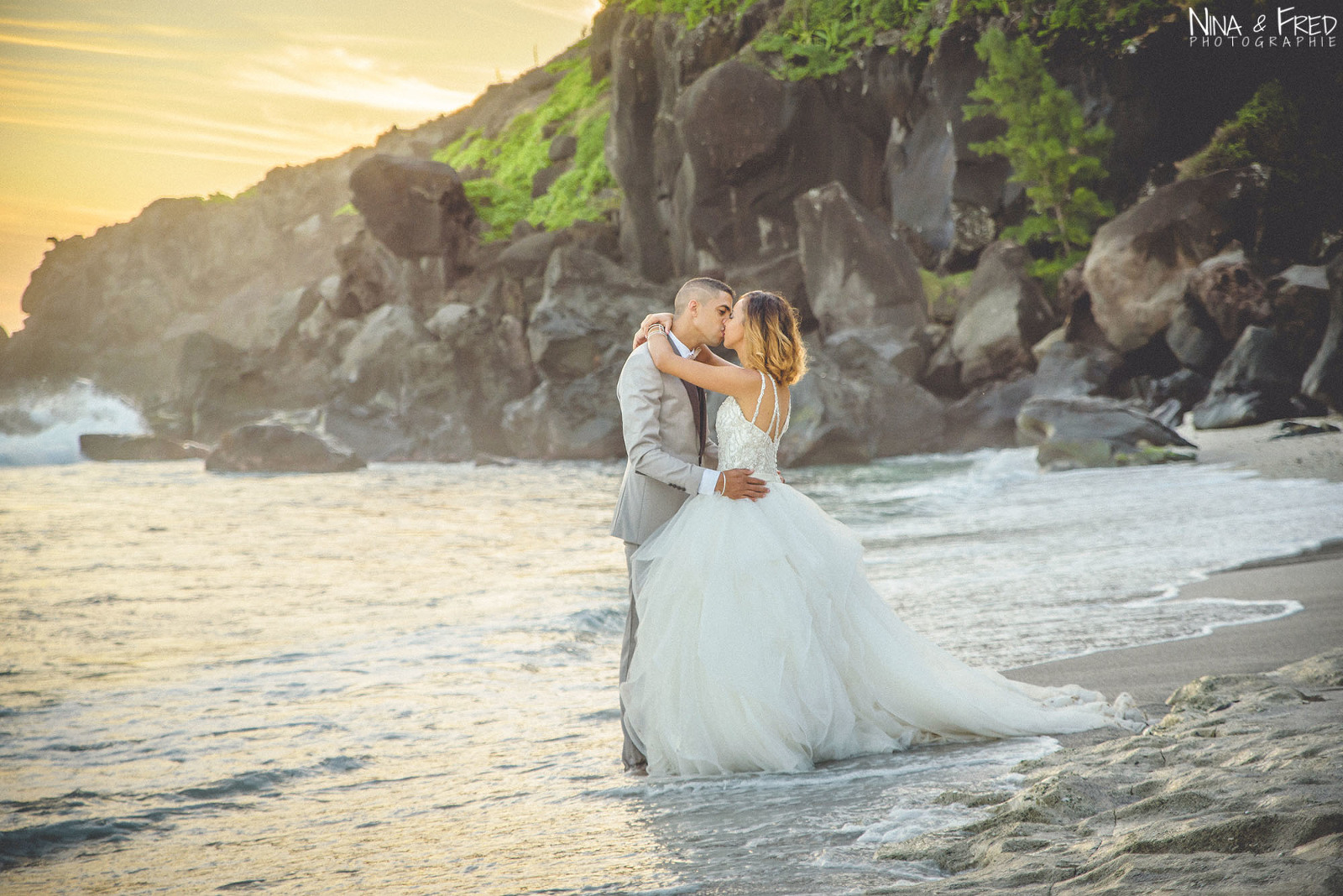 mariage trash the dress Vanessa Réunion