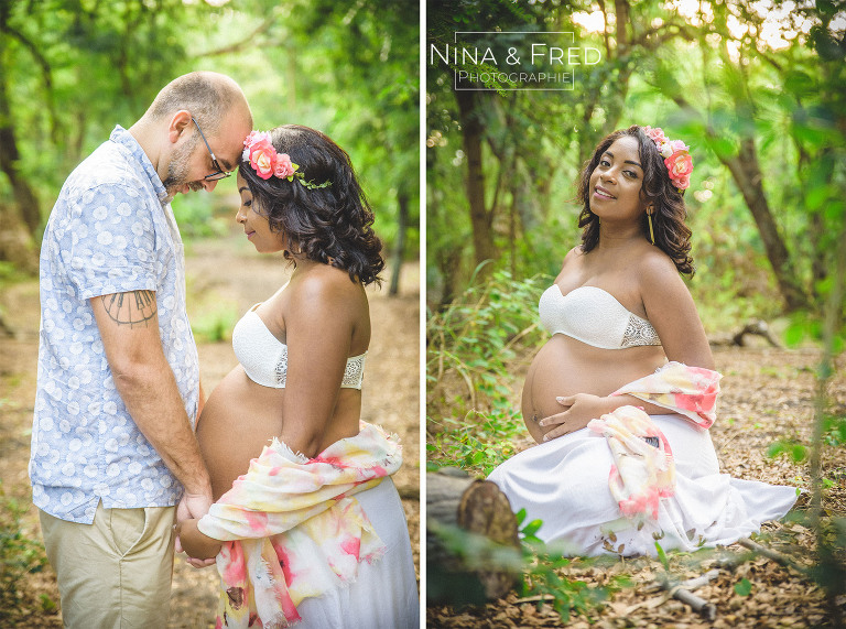 seance photo grossesse 974 Nina et Fred