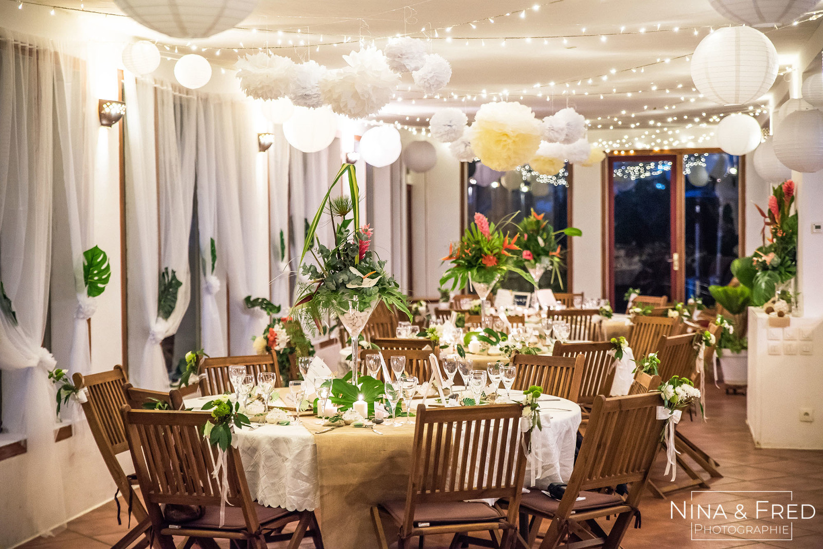 photo de décoration de mariage S&A Villa Laurina