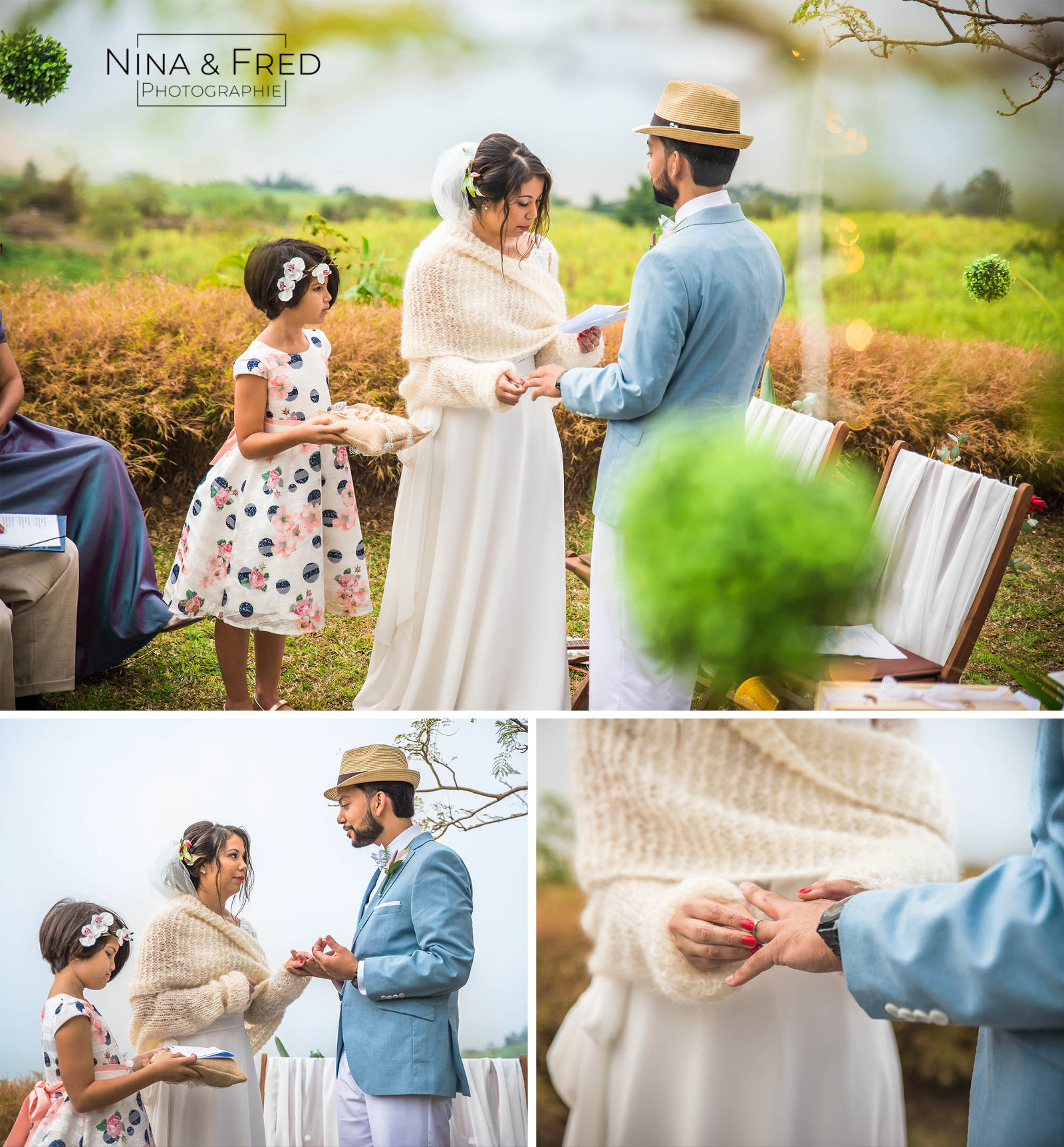 échange des alliances mariage S&A