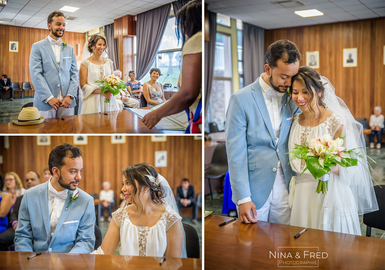 reportage photo mairie mariage S&A
