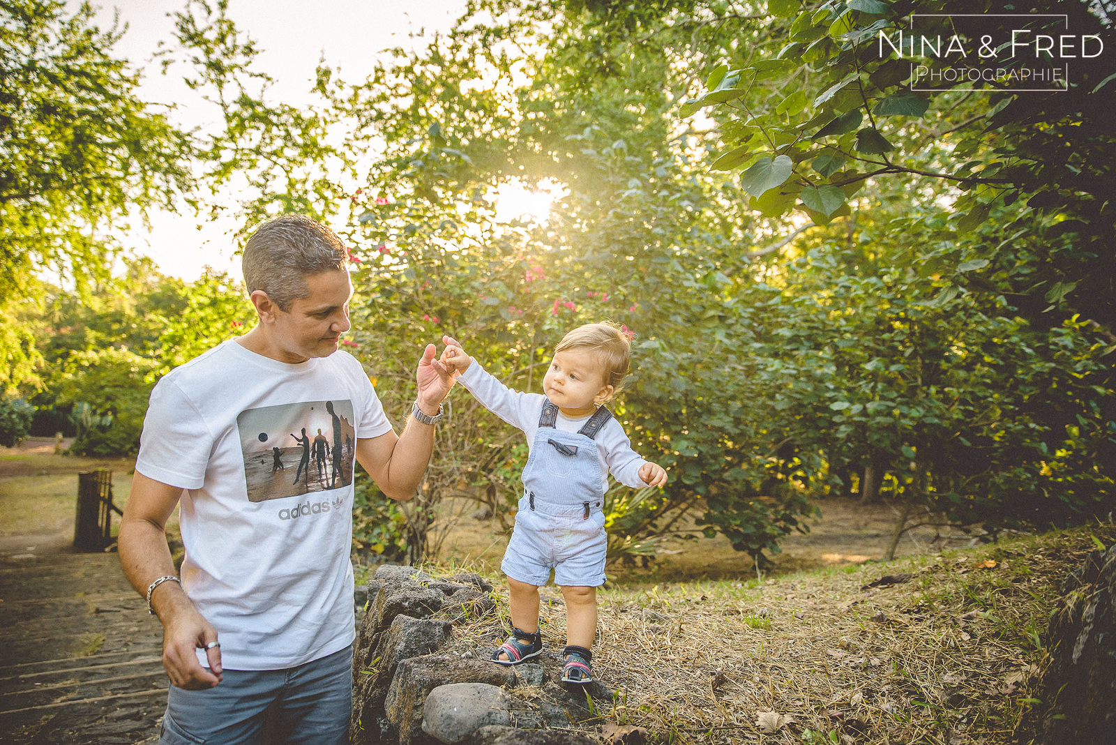 shooting photo père fils L&V