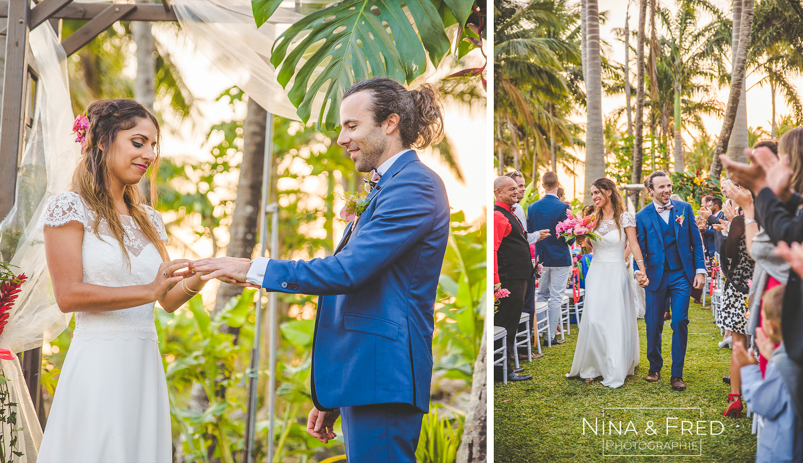 cérémonie laïque mariage A&G 1000 cocos