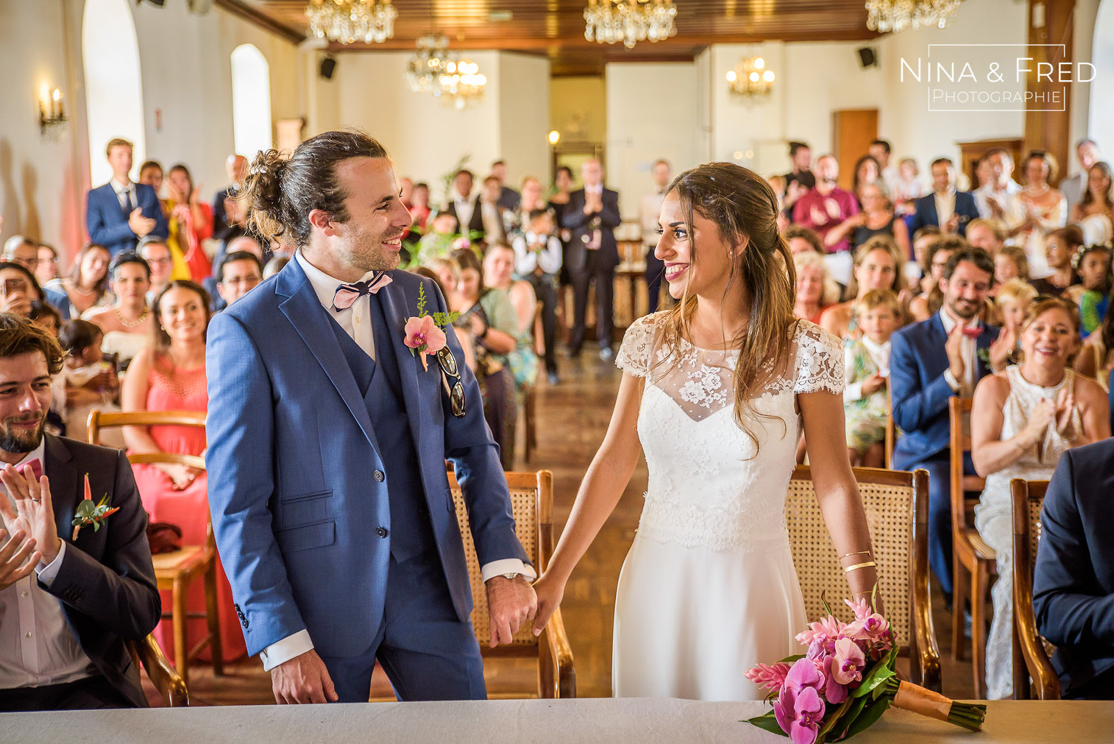 mariage mairie St Pierre Réunion A&G