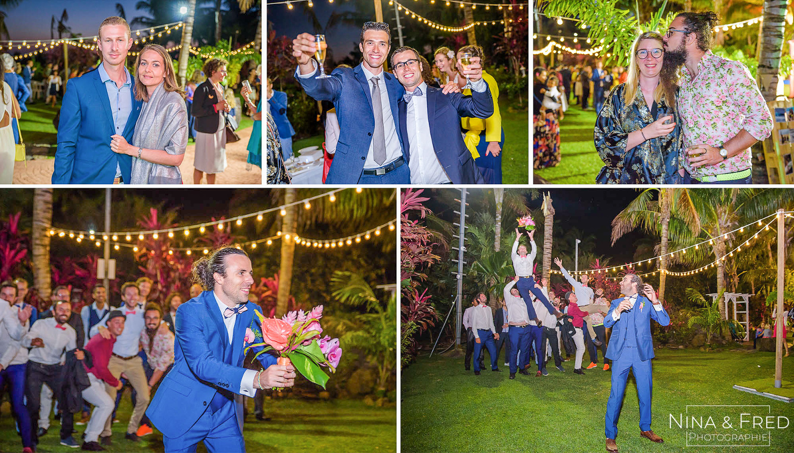 photos de la réception du mariage d'A&G