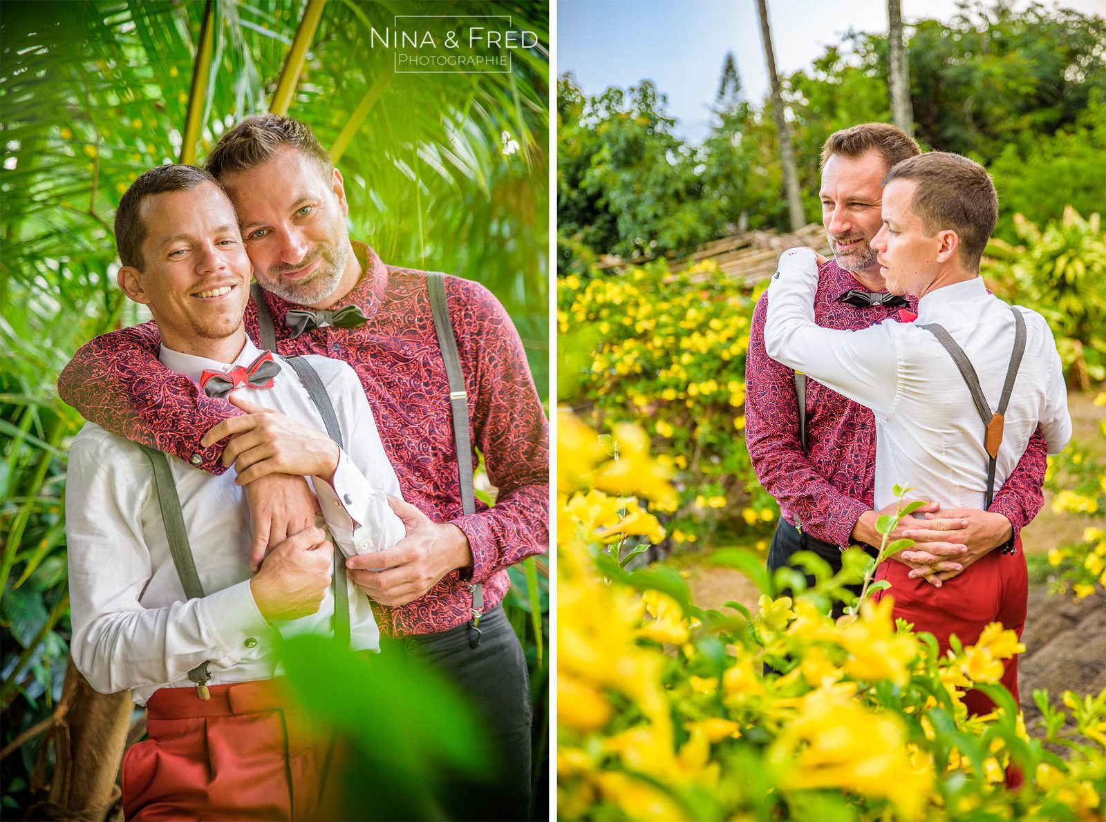 photo de couple mariage hommes 974 C&T