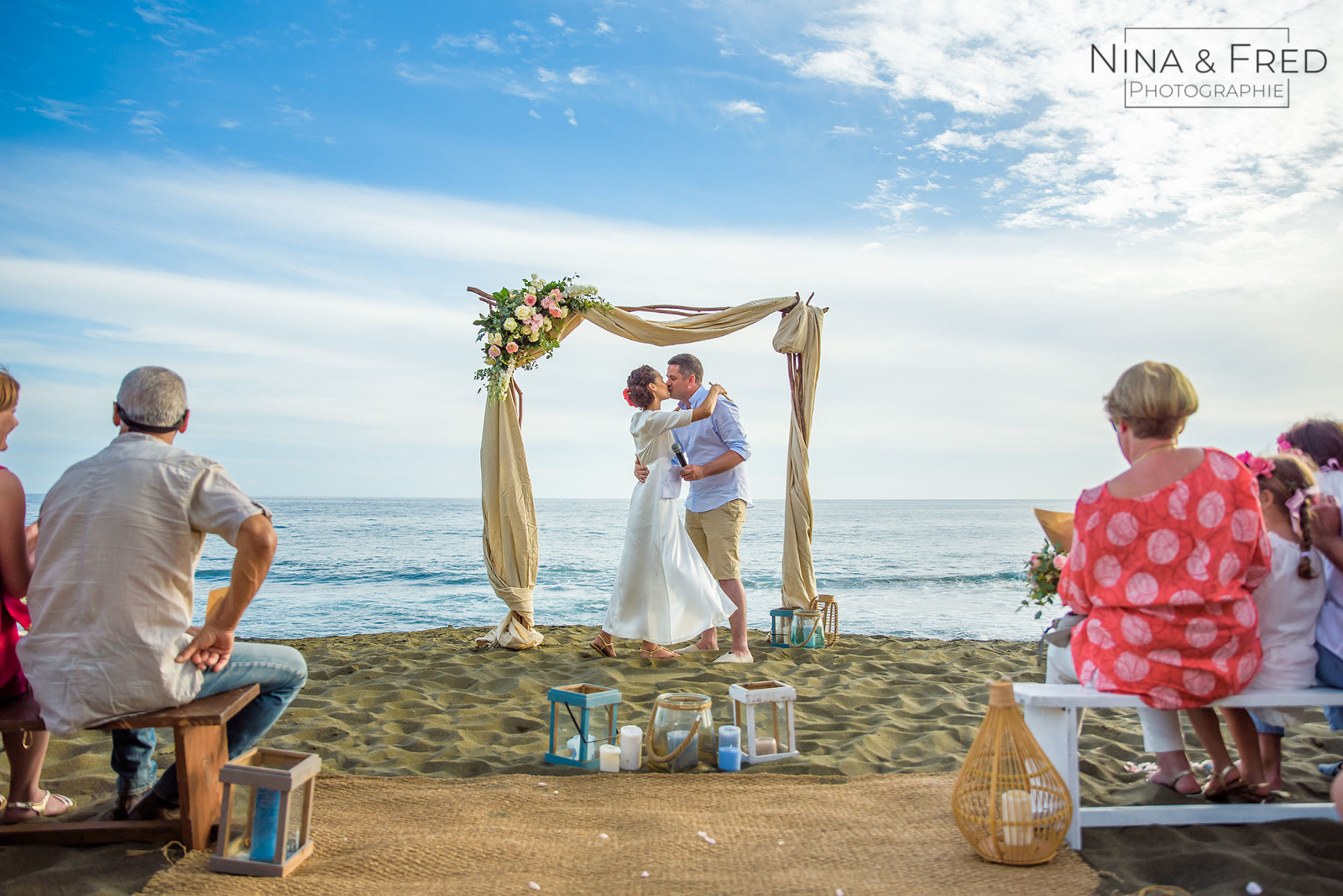 mariage sur la plage 974 C&N