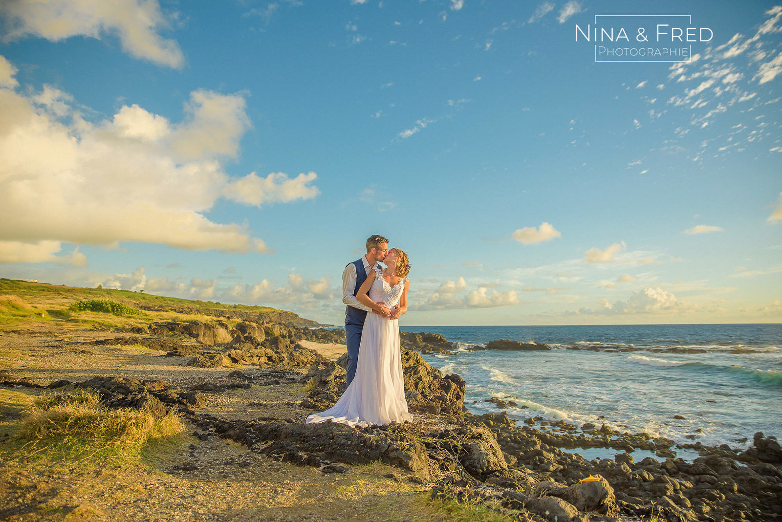 shooting souvenirs trash the dress Réunion L&J