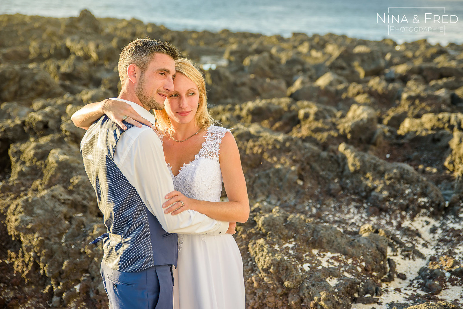 trash the dress à la Réunion L&J