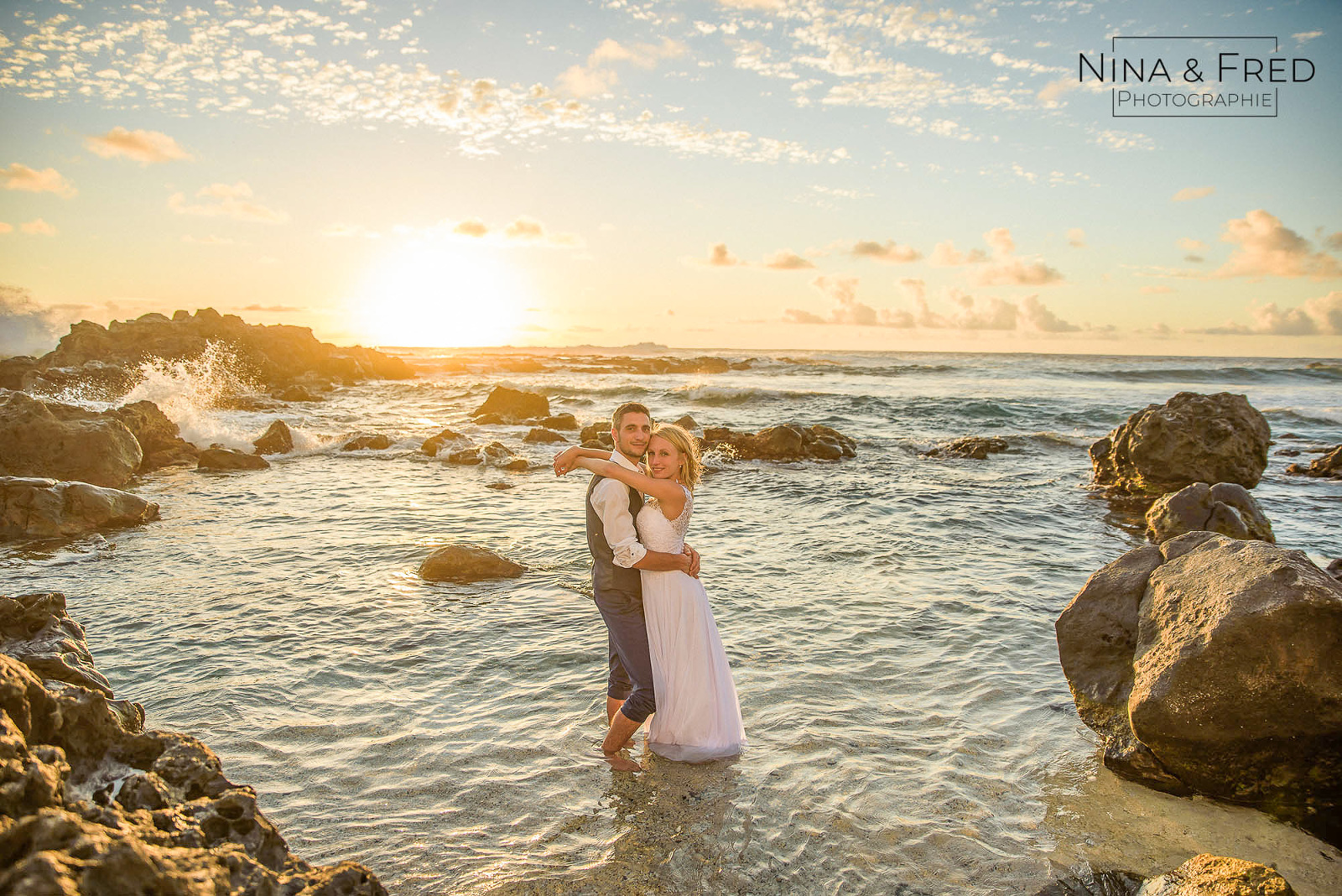 trash the dress voyage de noces L&J Réunion