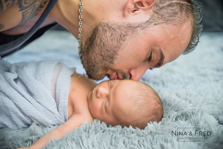 photo de naissance Sandro Père fils