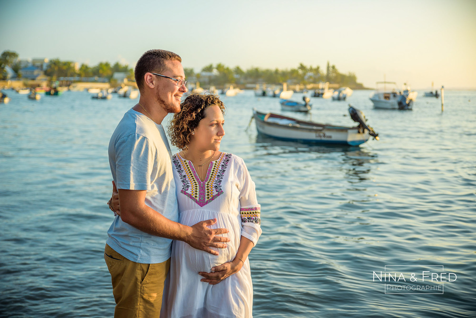 portrait couple grossesse E&J