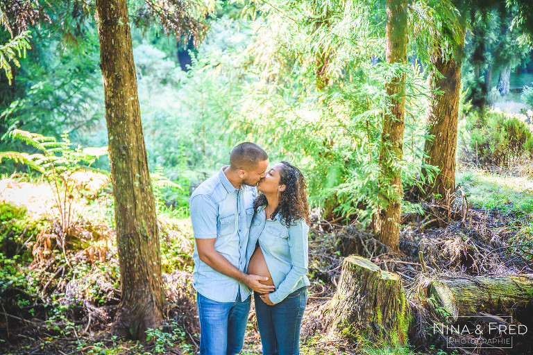 shooting grossesse E&D forêt Réunion