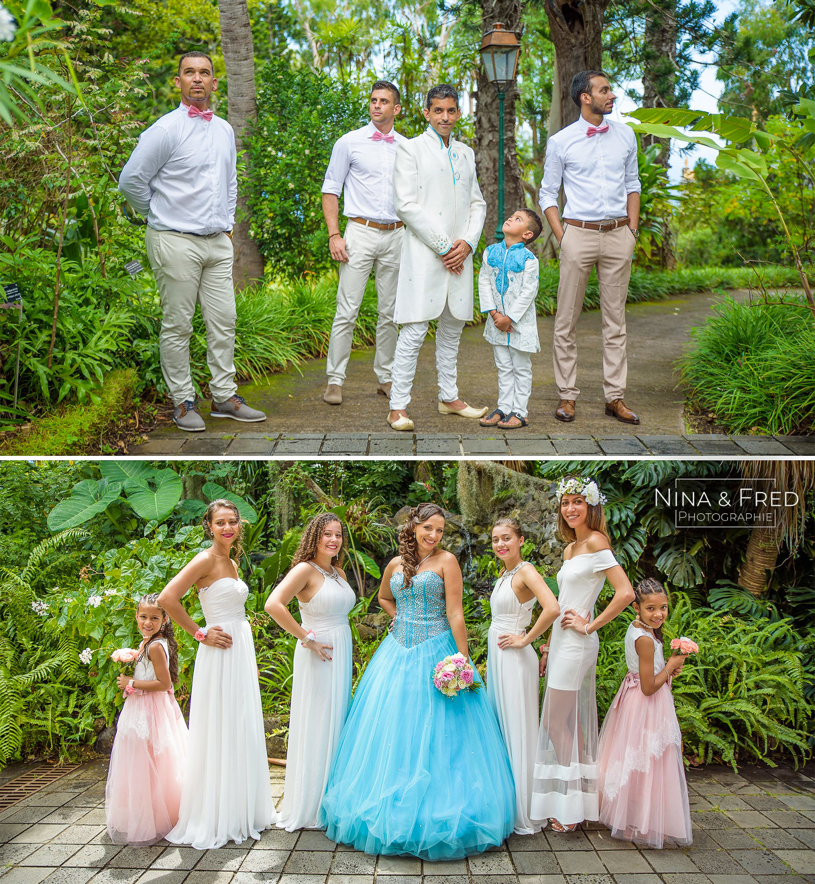 séance photo groupe mariage V&D