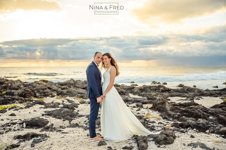 shooting Trash the dress plage A&L