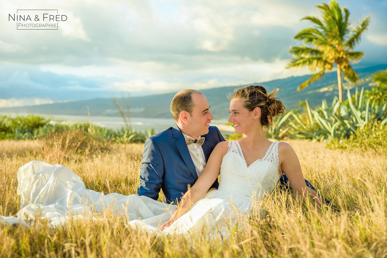 photo trash the dress A&L Réunion