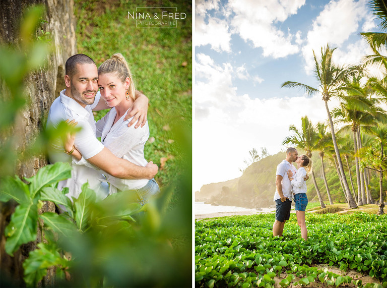 shooting couple grande anse Réunion J&JC