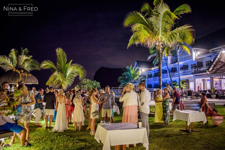 réception mariage Boucan Canot hôtel Réunion J&JC