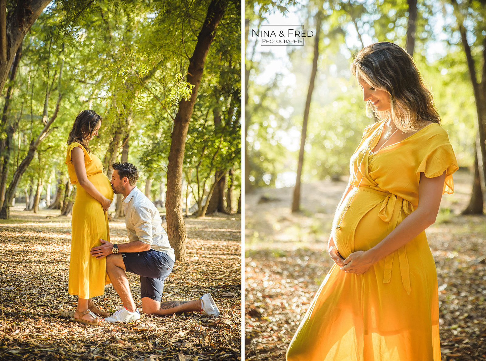 photos de grossesse forêt M&F2019