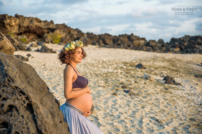 future maman sur l'île de la Réunion I&M2019