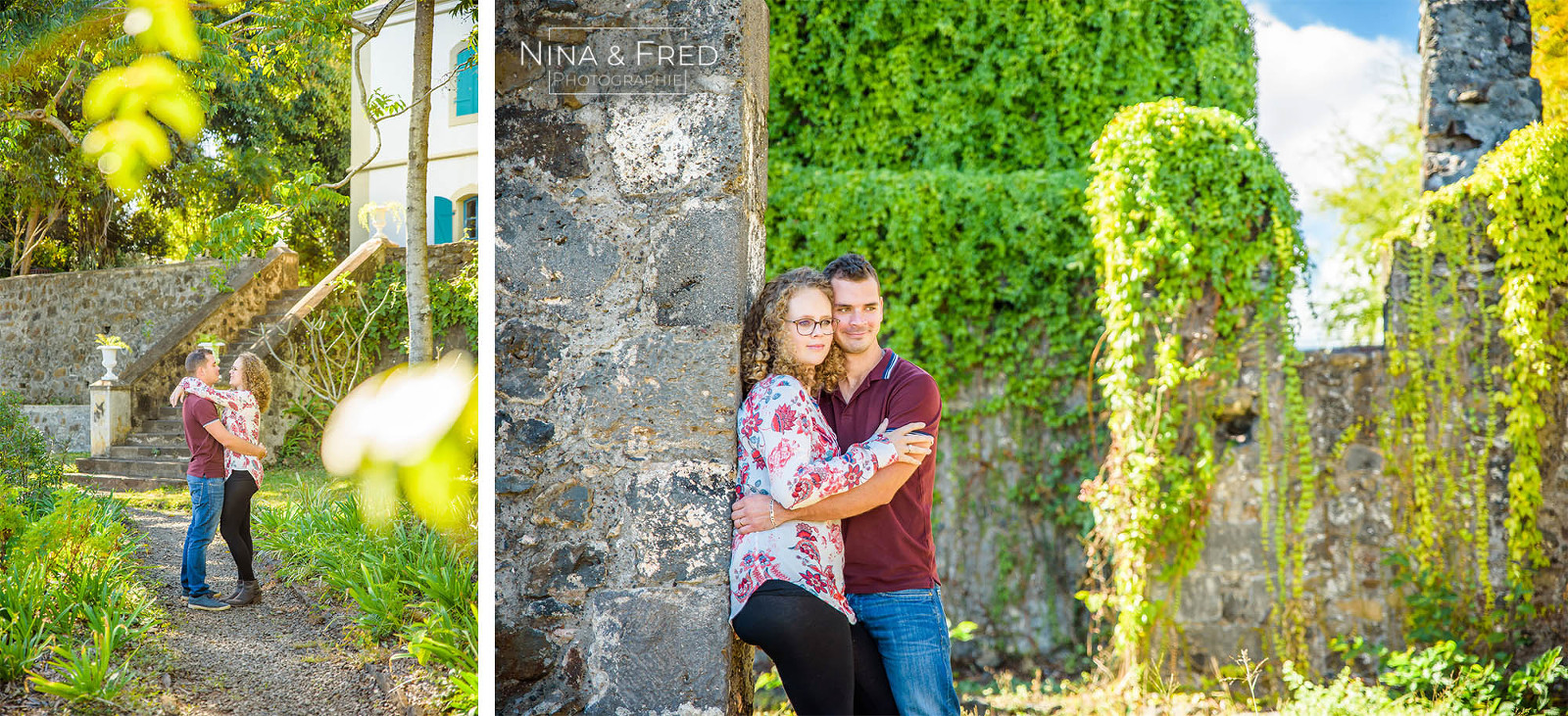 photos couple et famille A&G2019 Réunion