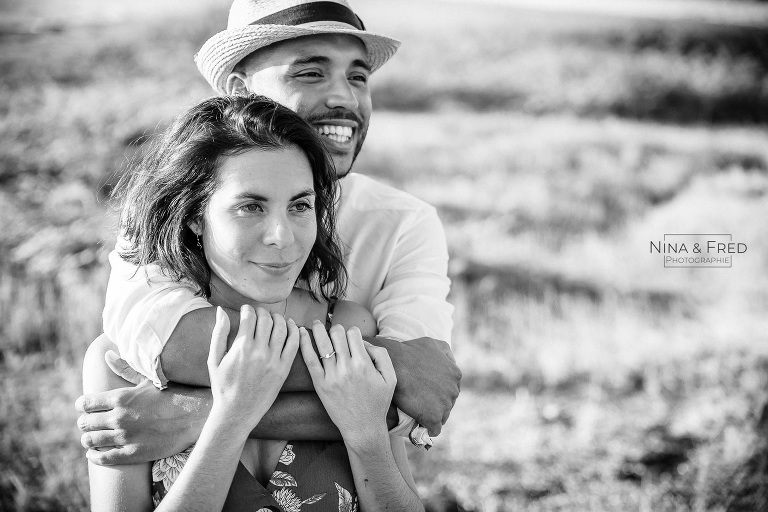 photo couple en noir et blanc E&T2019