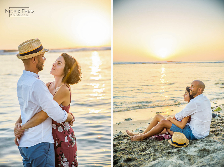 photos en couple plage 974 E&T2019