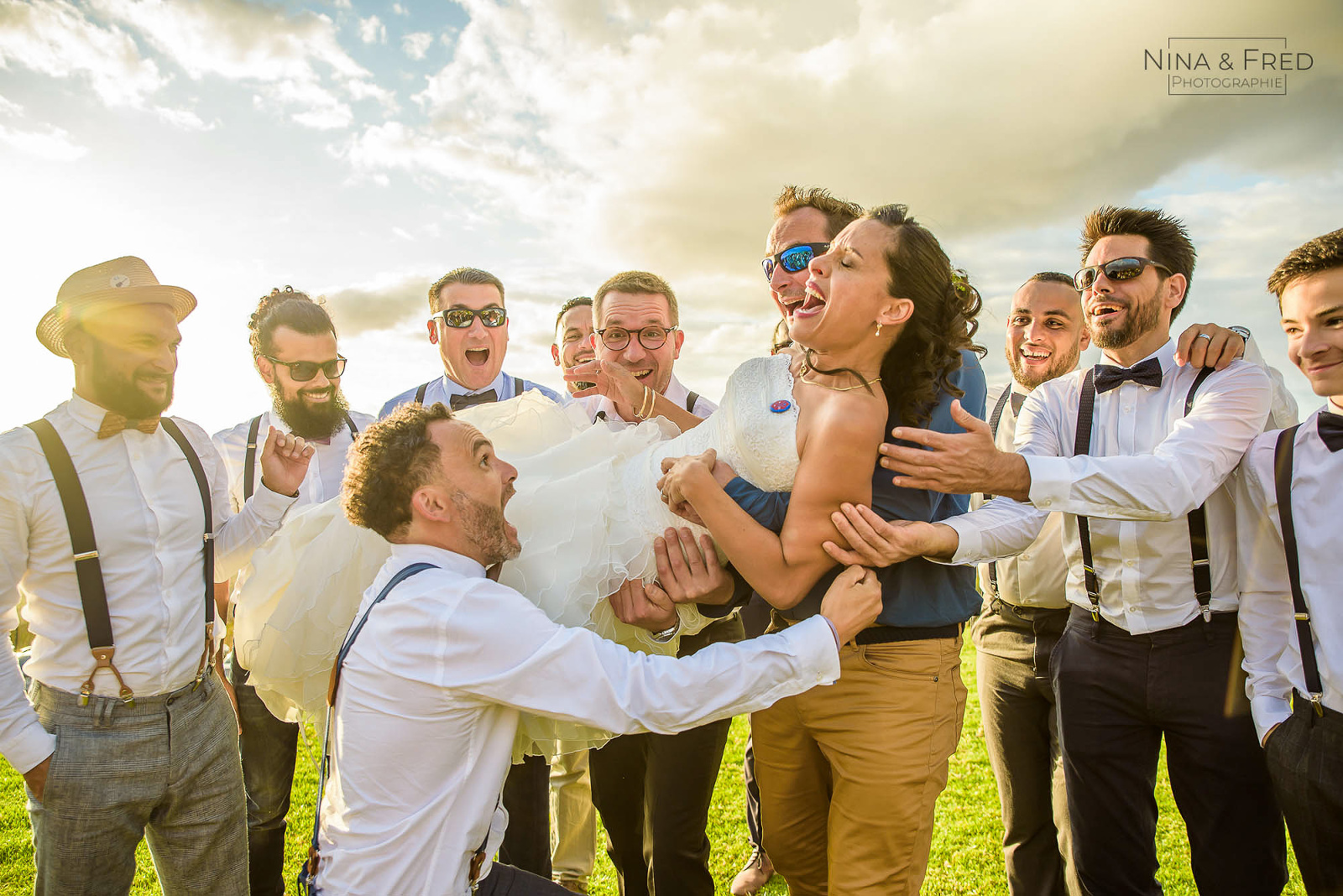 photo fun mariage Réunion S&D19