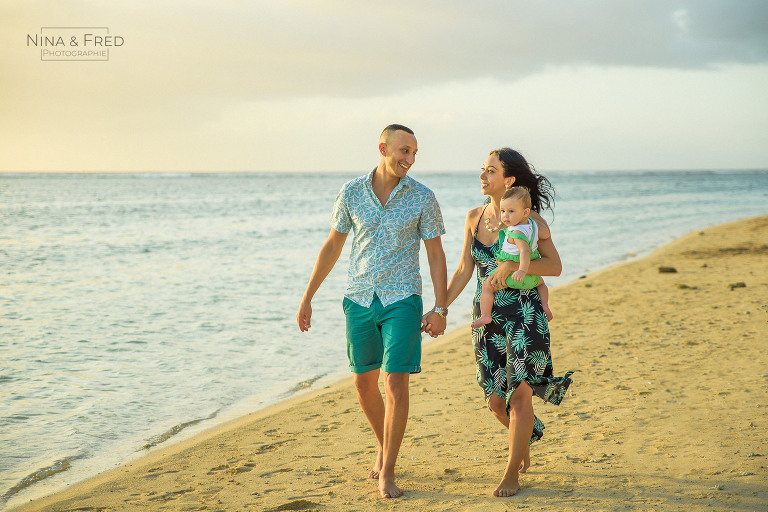 shooting famille au bord de l'eau