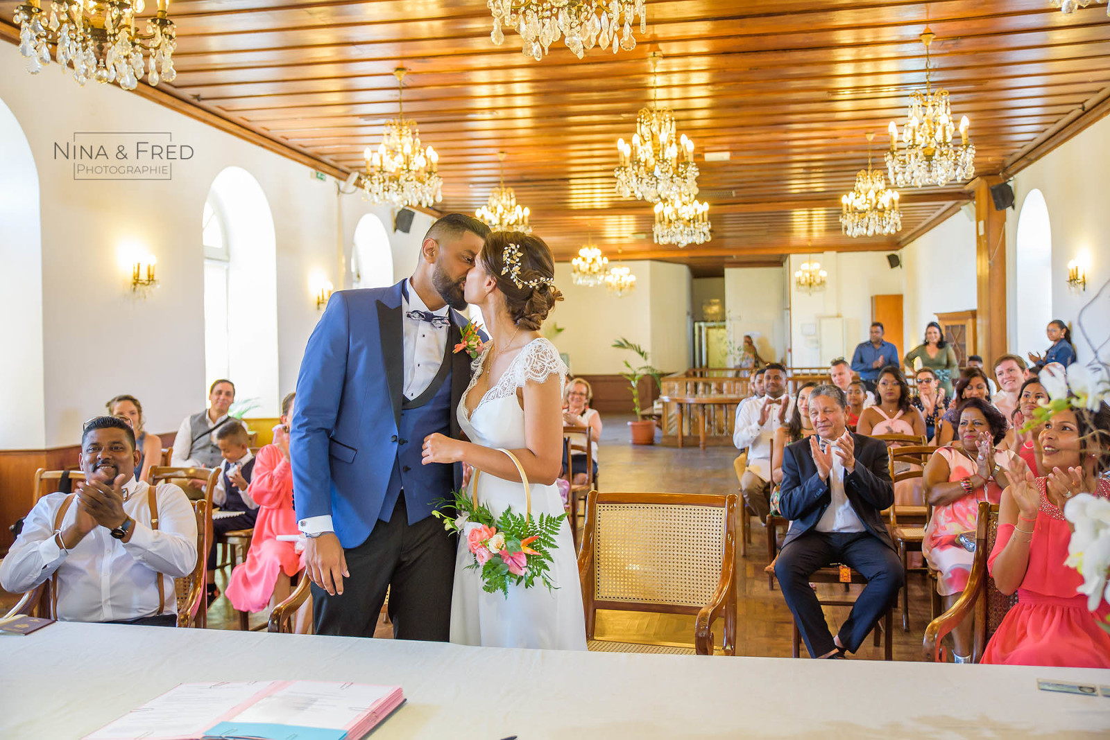 mariage mairie Saint Pierre Réunion N&I19