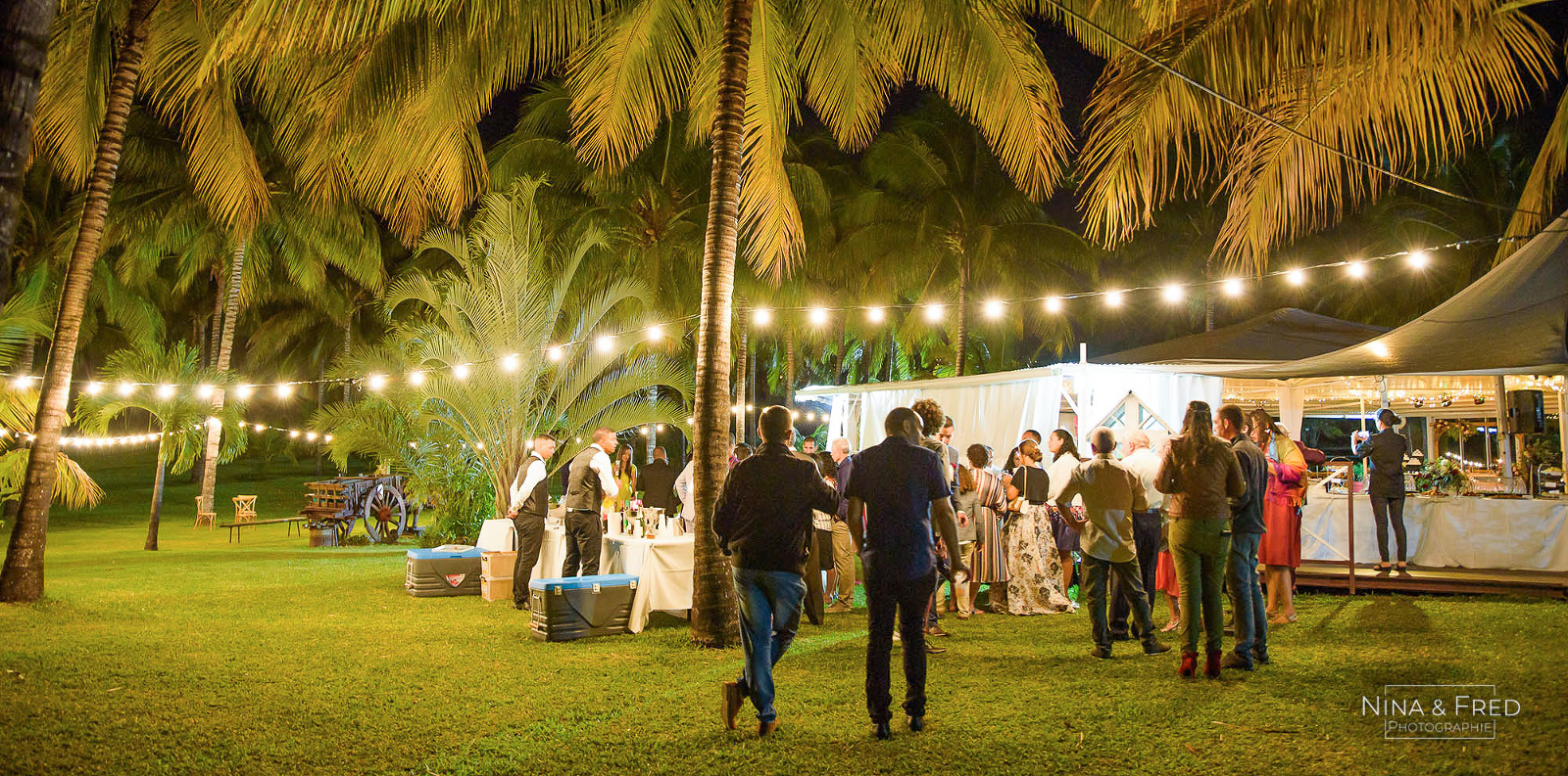 réception mariage O Jardin 974 D&T19